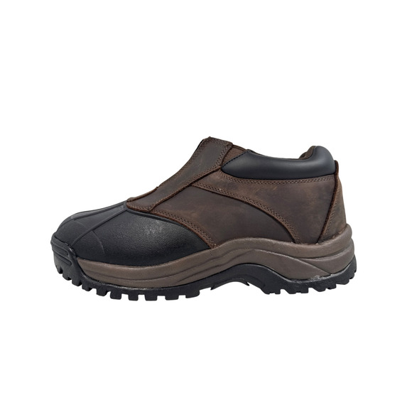 Propet Blizzard Snow Shoes Mens 11 D Waterproof Brown Leather Insulated Zipper main image 4